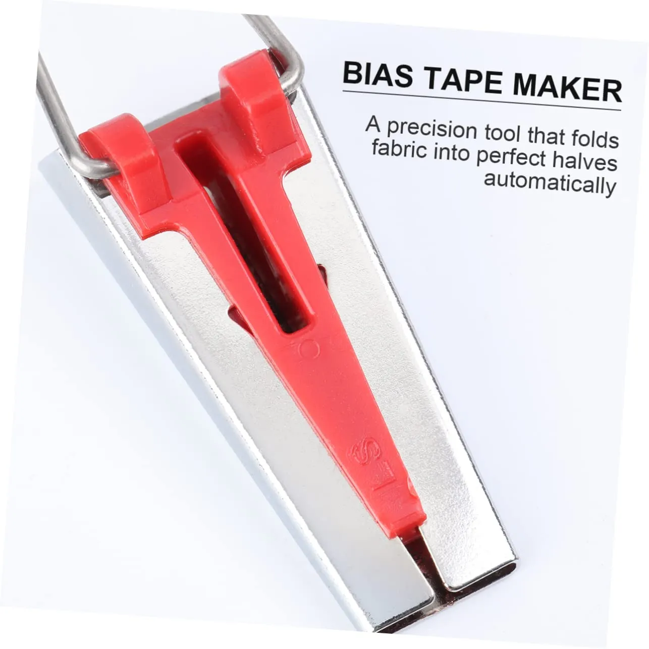 Angoily creatore nastri sbieco tessuto rosso 1 pezzo