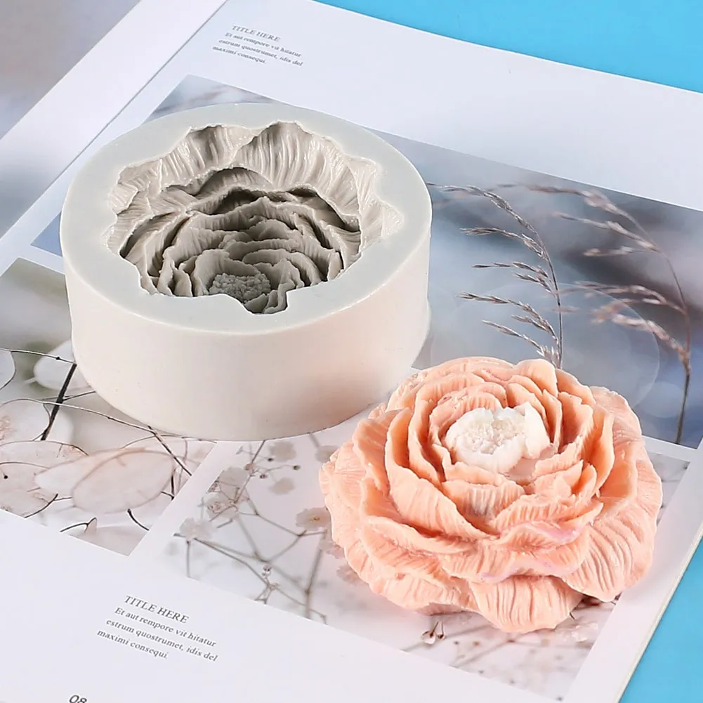 Artsoap Fiore Grande stampo silicone fiore 7,5 cm