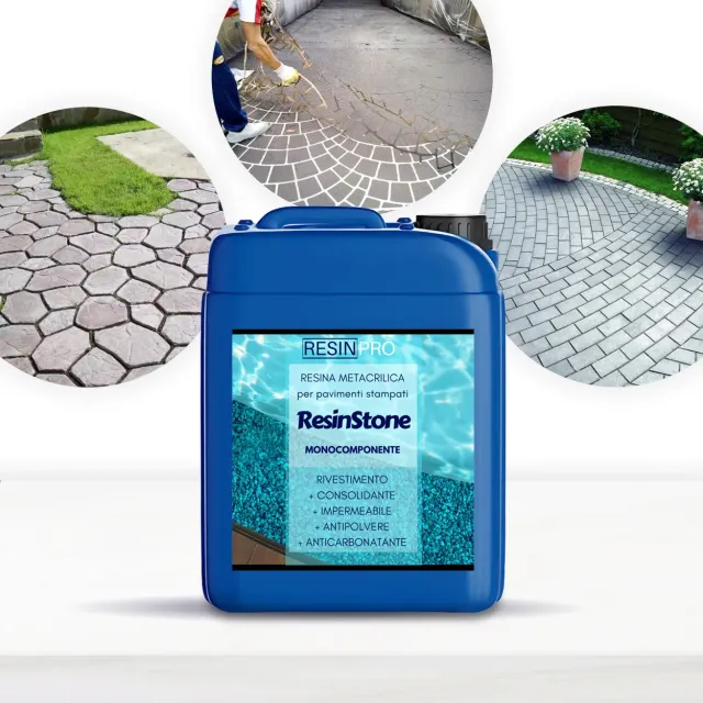 Naturesin ResinStone Resina Metacrilica Pavimenti Lucida