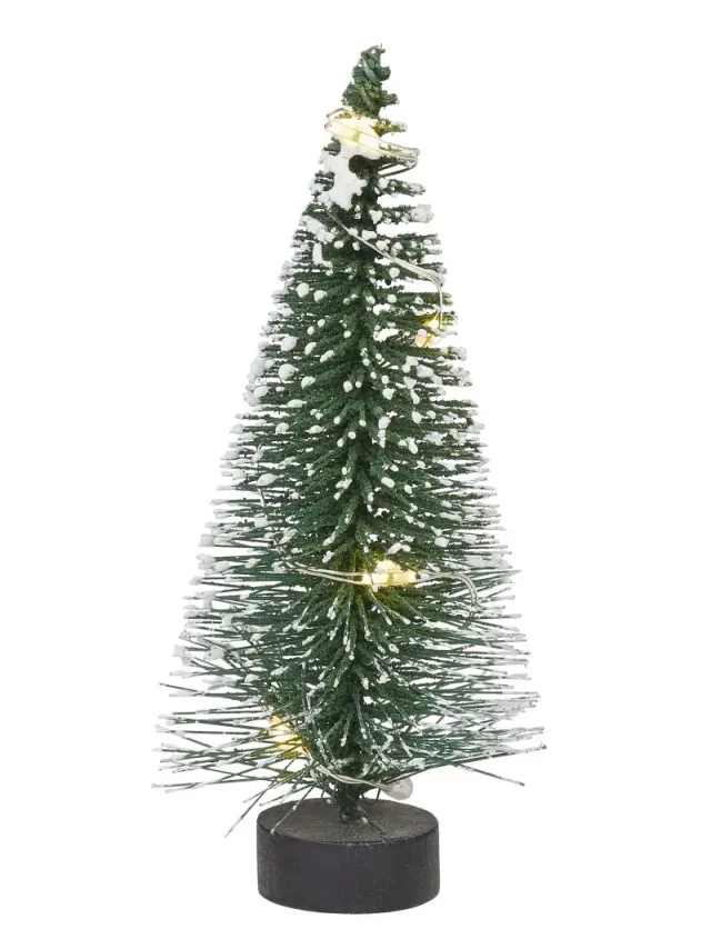 Deco Foam Alberello Natalizio 8cm con Luci 3865328