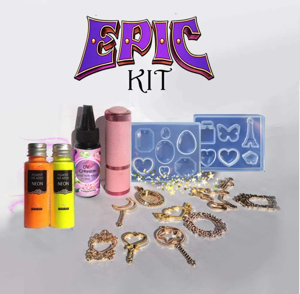 Naturesin Epic Kit UV-Creation kit resina UV 25 ml rapida