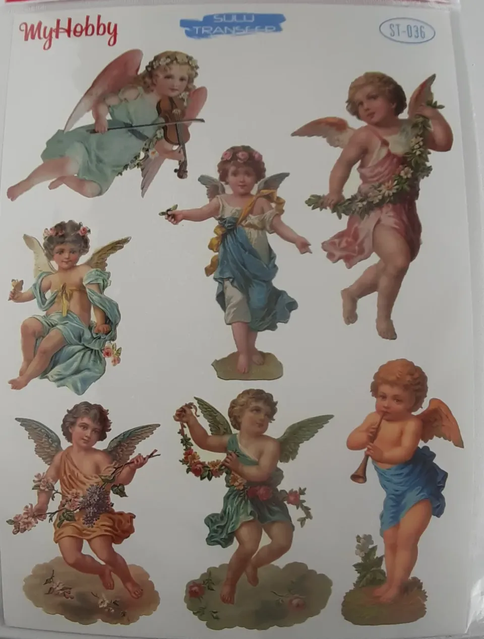 Deco Foam ST-036 Carta di Riso Transfer 25x35cm Decoupage