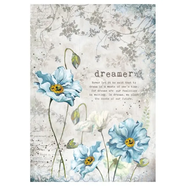 Deco Foam Dreamer carta riso decoupage A4 28gr
