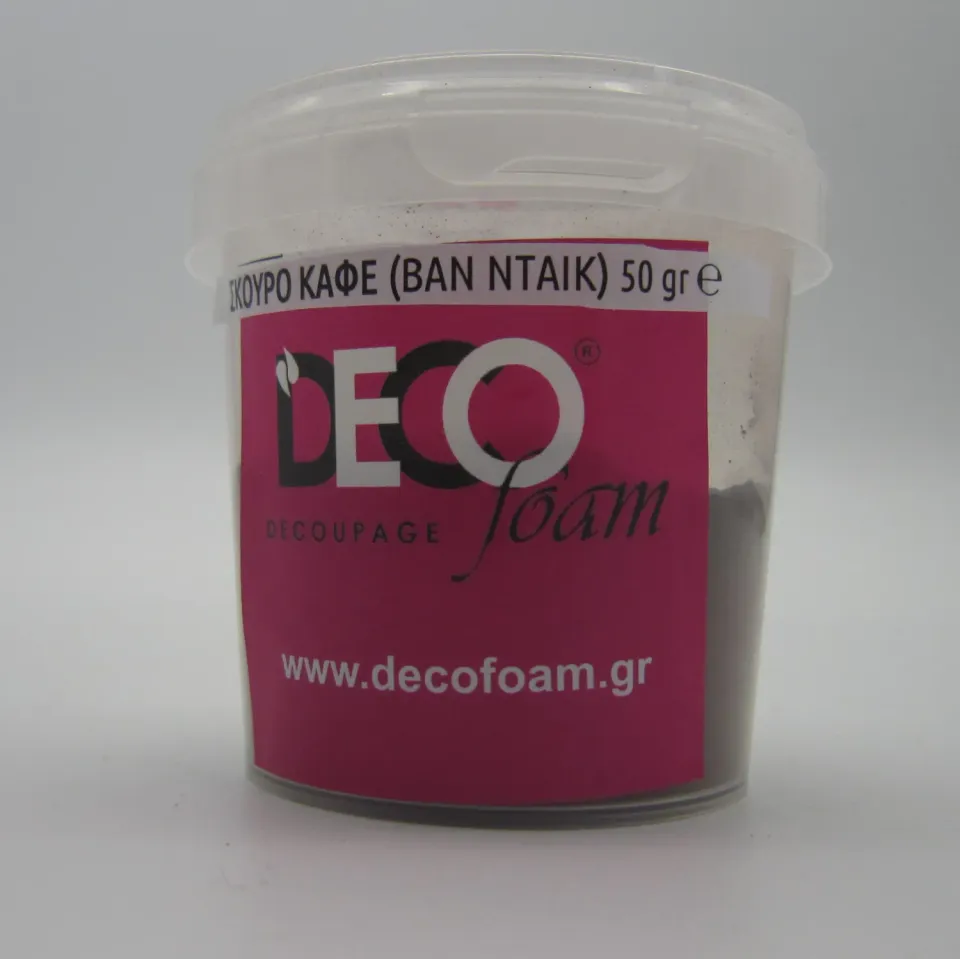 Deco Foam polvere patina marrone Van Dyke 50 g