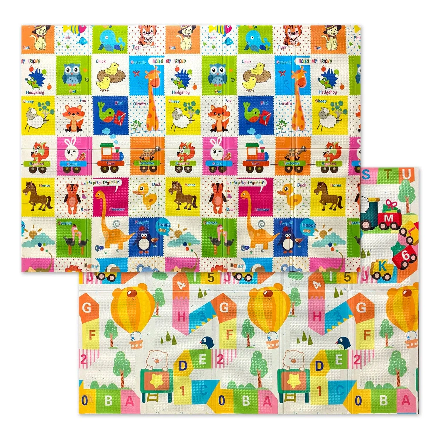 Giodicart Primi Passi Tappeto Gioco Pieghevole 200x150 Doppio