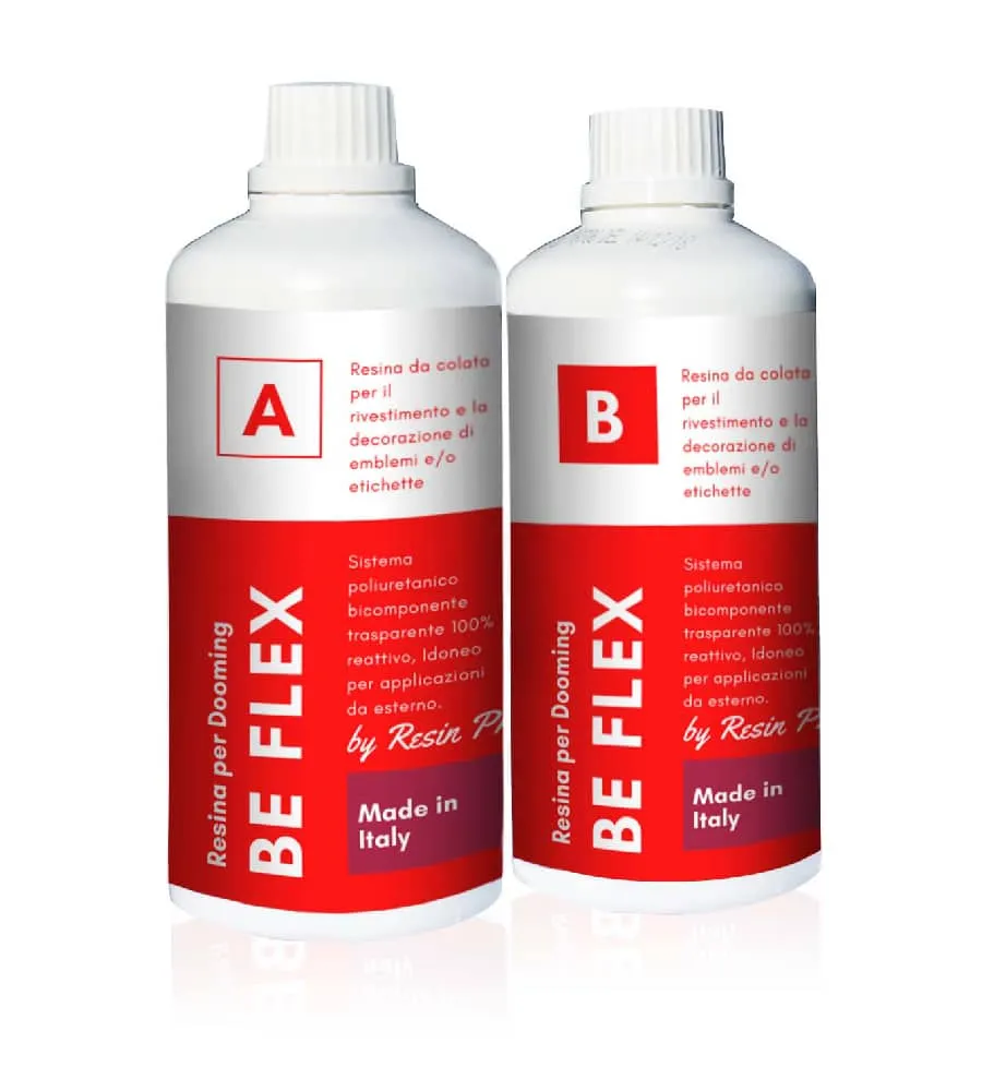 Resin Pro BeFlex resina rivestimento flessibile trasparente