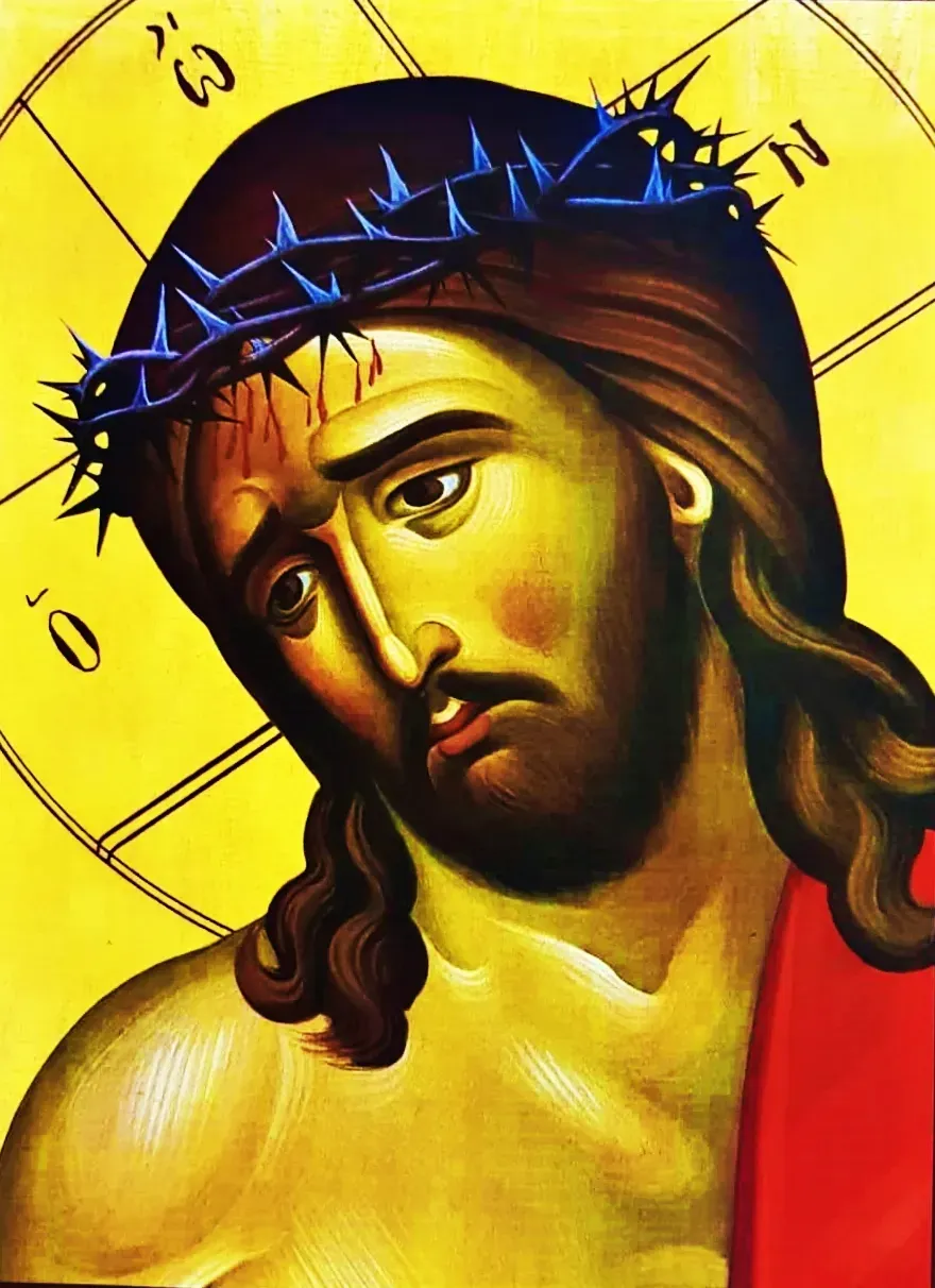 Deco Foam DF00490 immagine Cristo Sposo carta riso