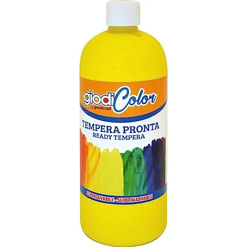 Giodicart Giodicolor Giallo Primario tempera pronta 1000 ml coprente