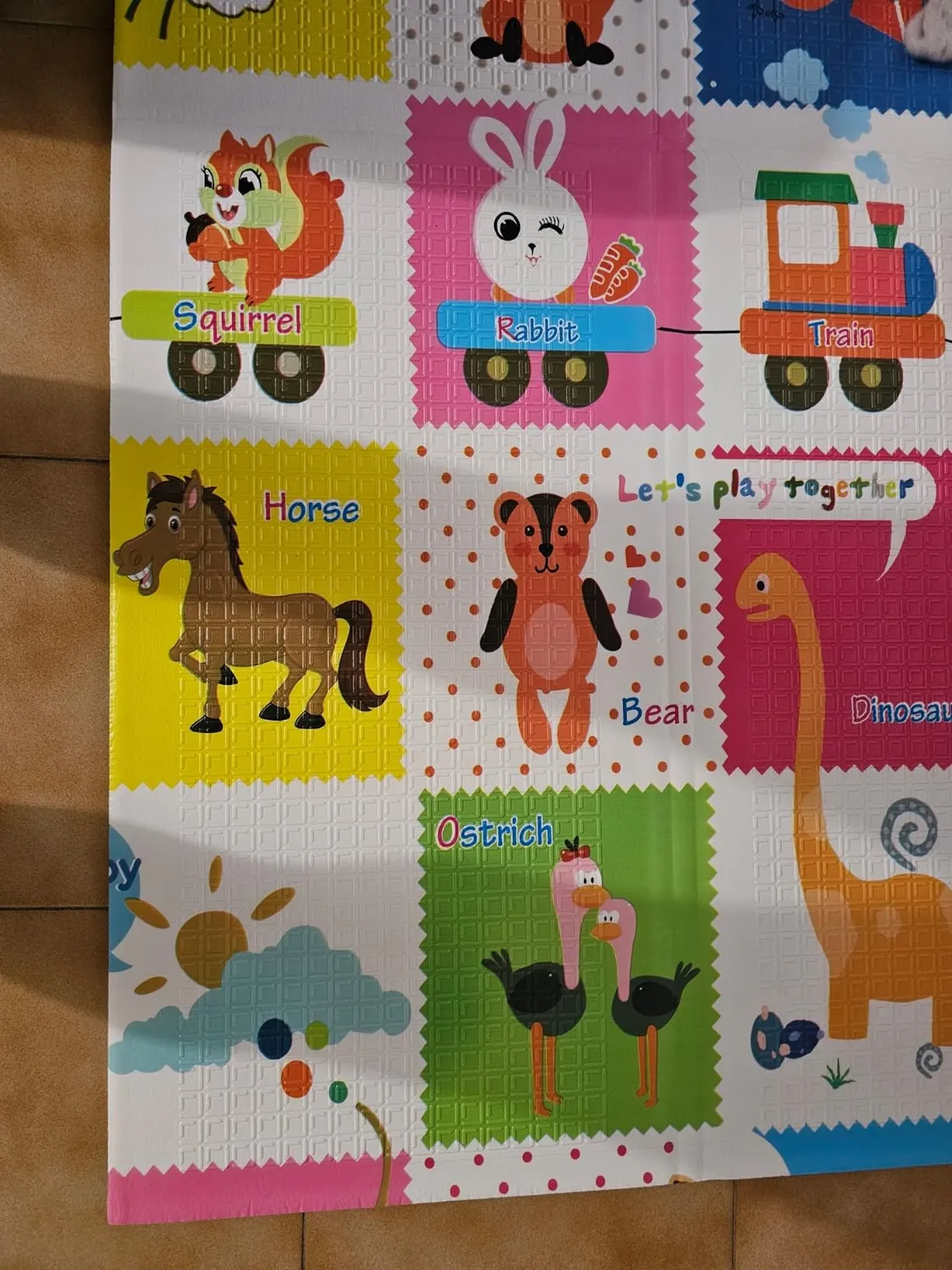 Giodicart Primi Passi Tappeto Gioco Pieghevole 200x150 Doppio