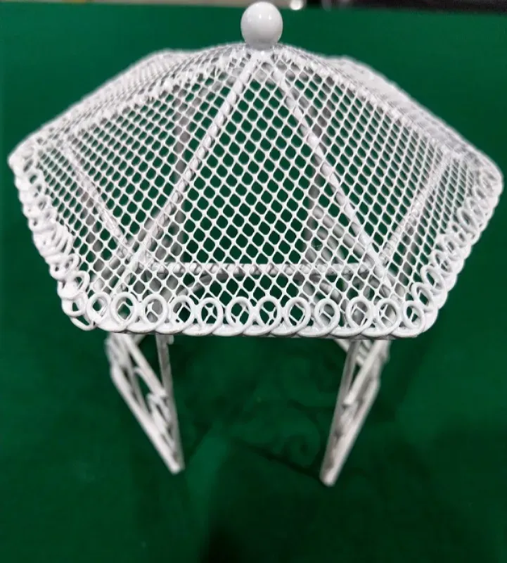 Deco Foam 3473054 decorazione metallo chiosco miniatura
