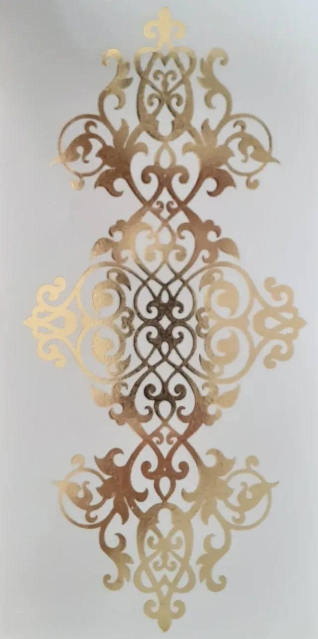Deco Foam VT01 carta di riso transfer oro 32x16 cm