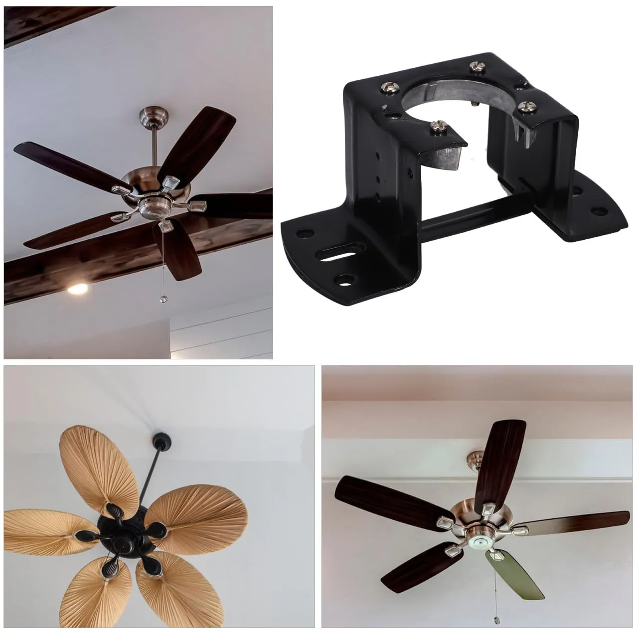 Angoily staffa ventilatore da soffitto ferro universale