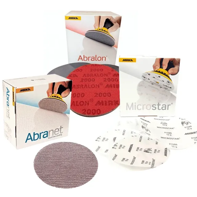 Mirka Abralon carta abrasiva lucidatura resina grana 4000