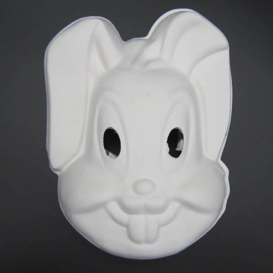 Deco Foam maschera coniglio carnevale 25x19 cm