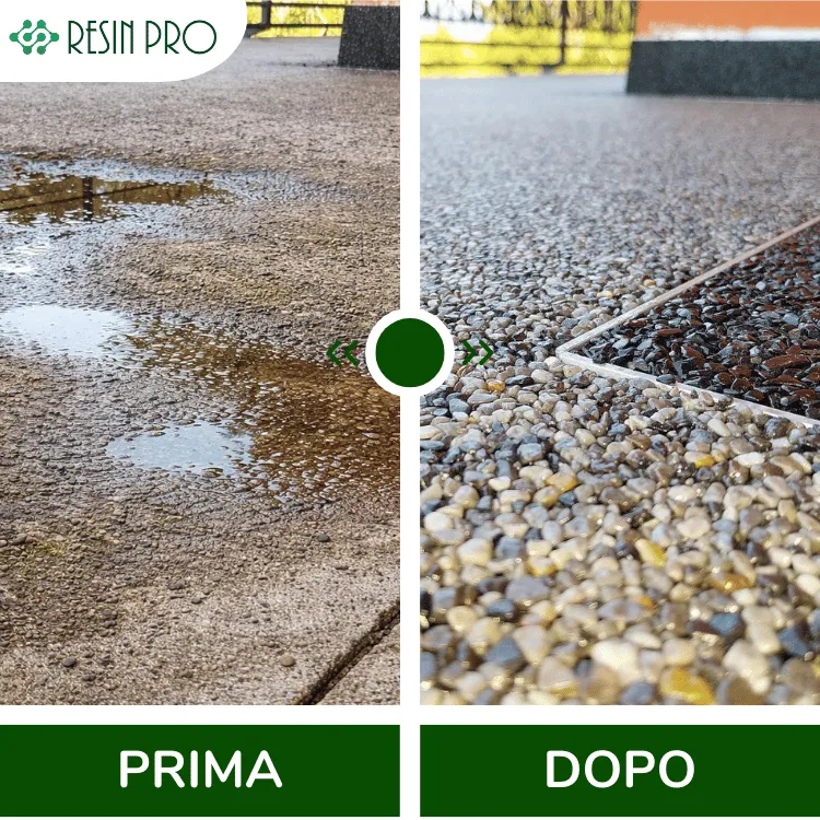 Naturesin Stonedrain kit pavimento drenante ciottoli