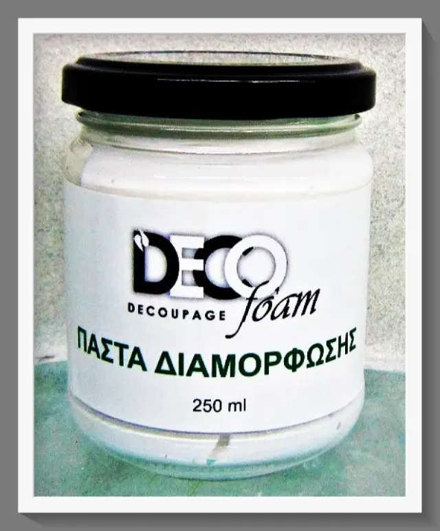 Deco Foam Decofoam 9106 pasta modellabile 250 ml bianca