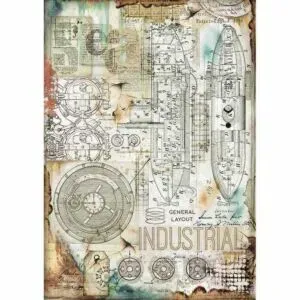 Deco Foam carta riso A4 bussola 28 g