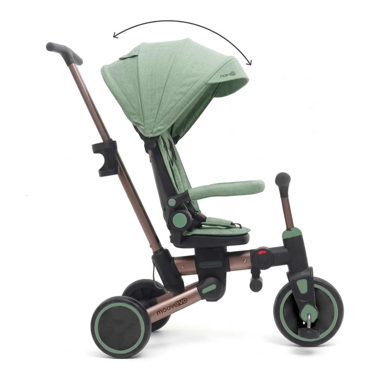 Giodicart MoovEvo triciclo evolutivo 6-in-1 verde 15 kg