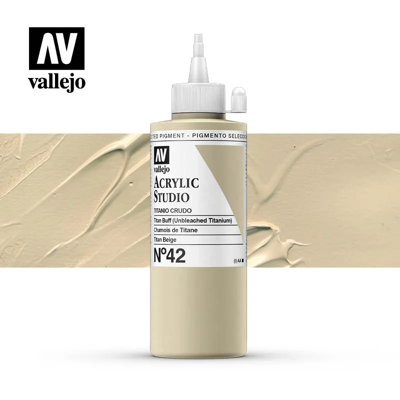 Vallejo Studio Acrylic 42 colore acrilico 200 ml
