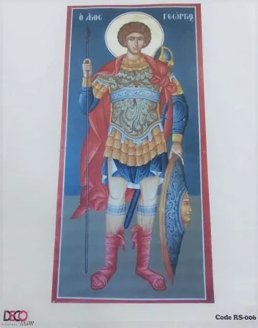 Deco Foam RS-006 Carta di Riso Iconografia soggetto sacro