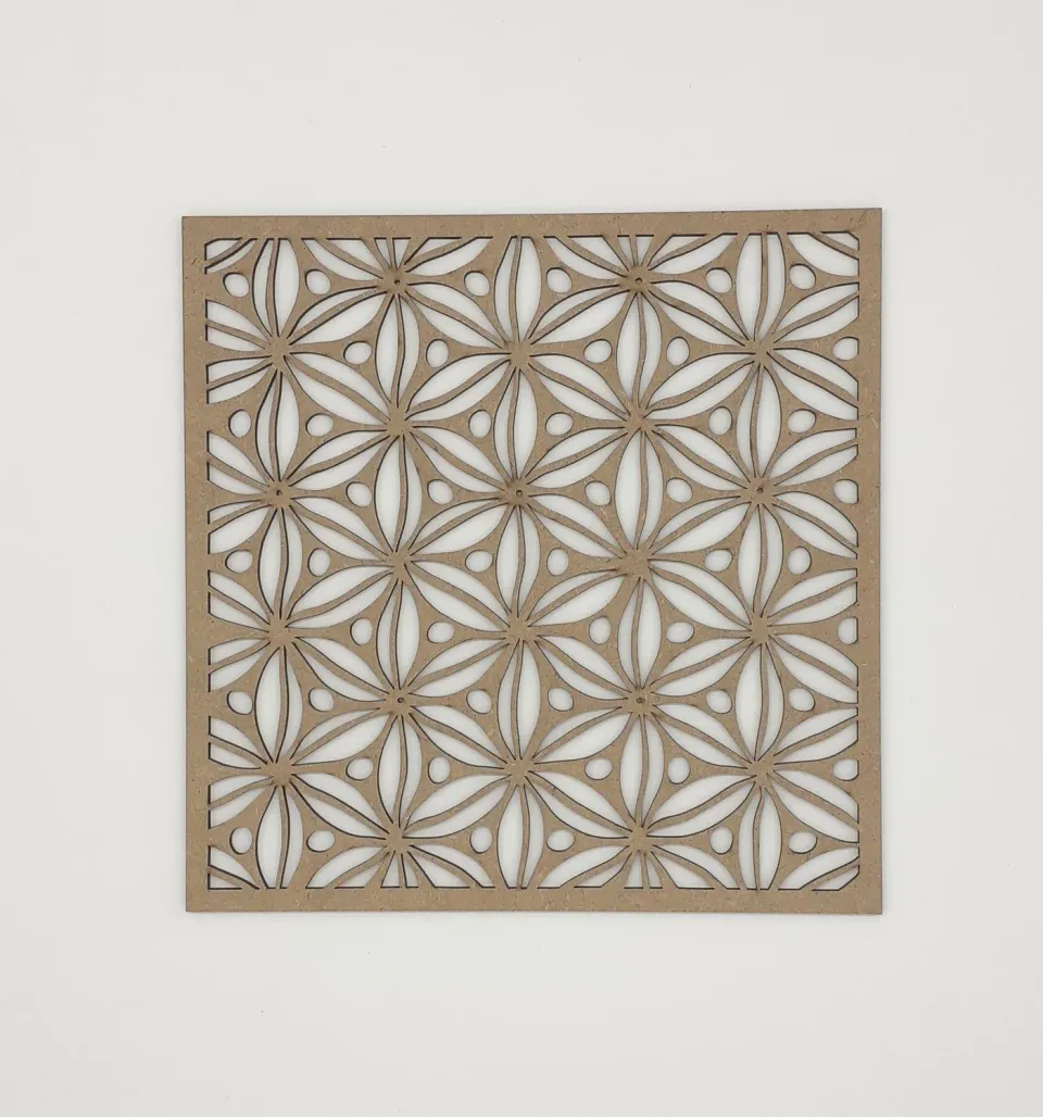 Deco Foam 41203 pannello legno decorativo 25x25 cm sottile