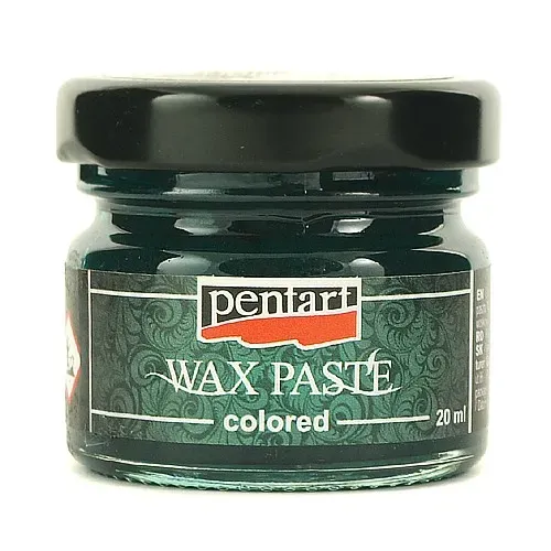 Pentart Patina Wax Green cera patina 20ml verde
