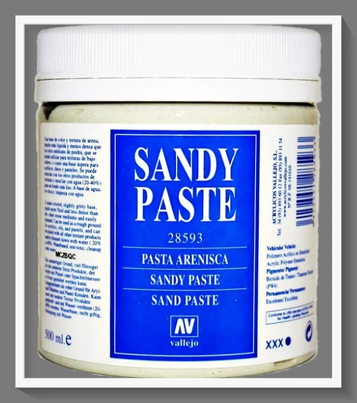 Vallejo Sandy VAL28593 pasta effetto sabbia 500 ml