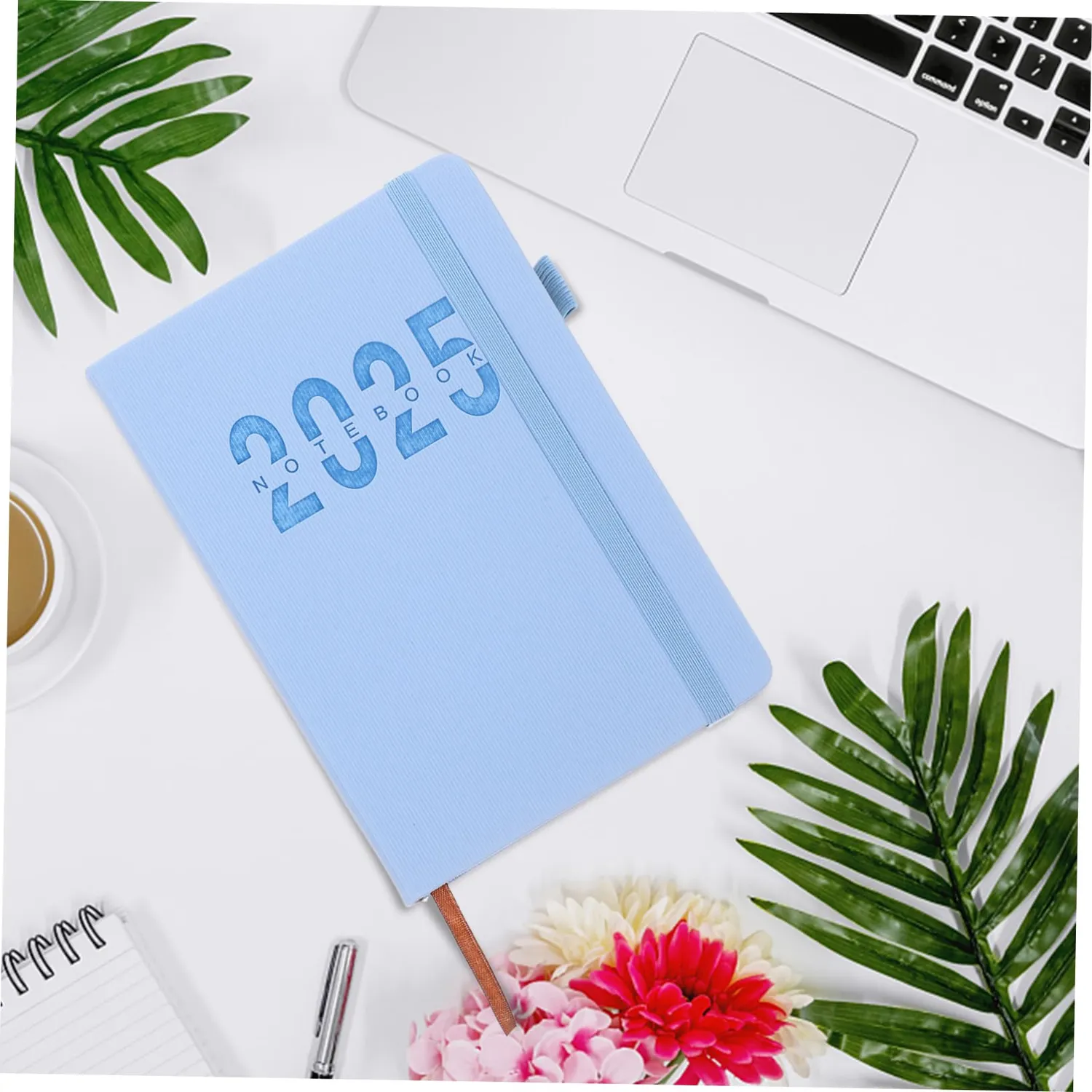 Angoily agenda planner 2025 settimanale mensile blu