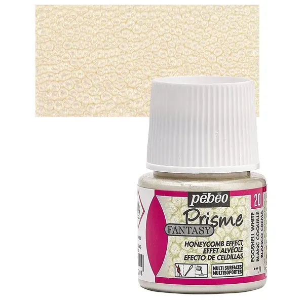 Pebeo Fantasy Prisme 20 smalto bianco eggshell 45ml