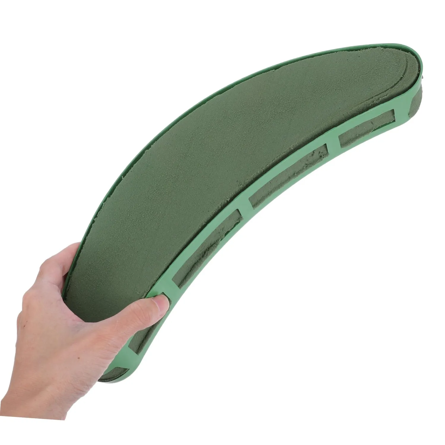 Angoily Base Composizioni Floreali Verde Mezzaluna 1 Paio