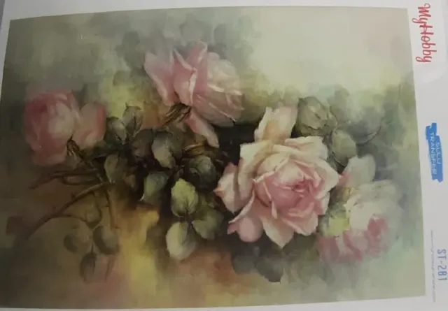 Deco Foam ST-281 carta di riso adesiva 25x35 cm