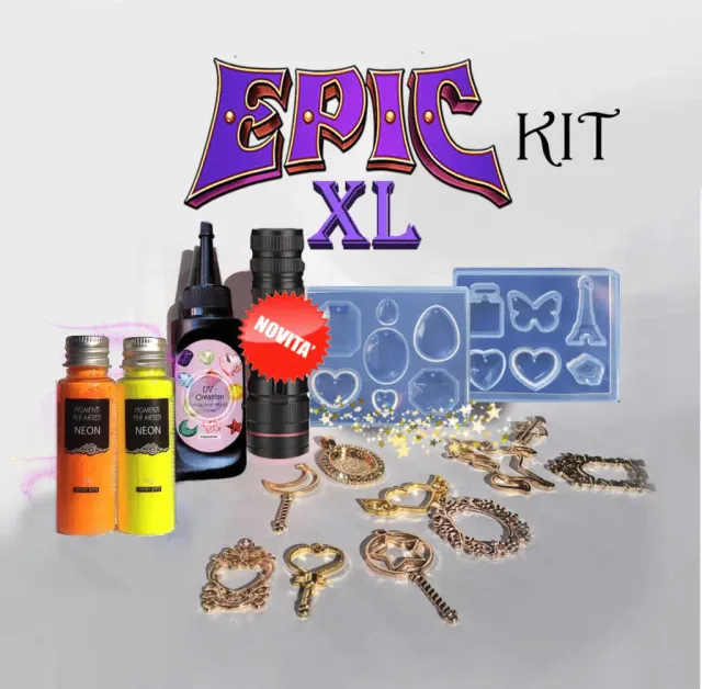 Naturesin Epic Kit UV-Creation kit resina UV 25 ml rapida