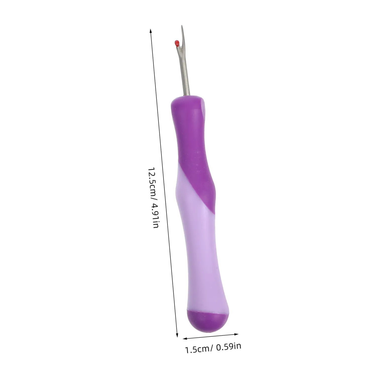 Angoily Scucitore Cucito 2 Pezzi Manico Viola Affilato