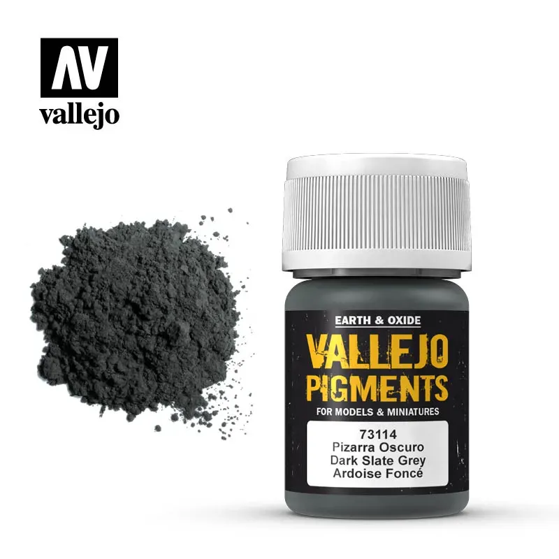Vallejo Pigment 114 pigmento 35ml Dark Slate Grey