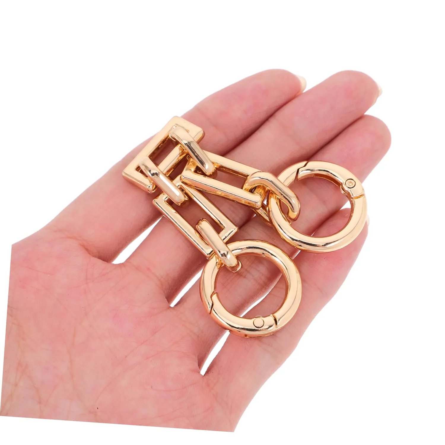 Angoily Catena Borsa Oro Fibbia Quadrata 1 Pz Regolabile