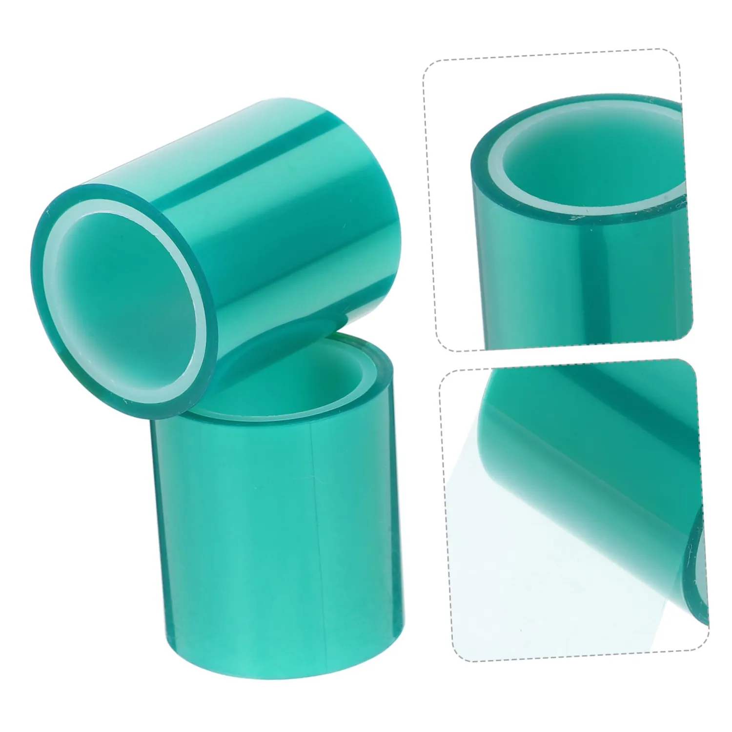 Angoily Nastro Resina Epossidica PET Verde 2 Pezzi
