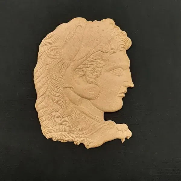 Deco Foam 2291 decorazione in legno 13x17 cm Alessandro Magno