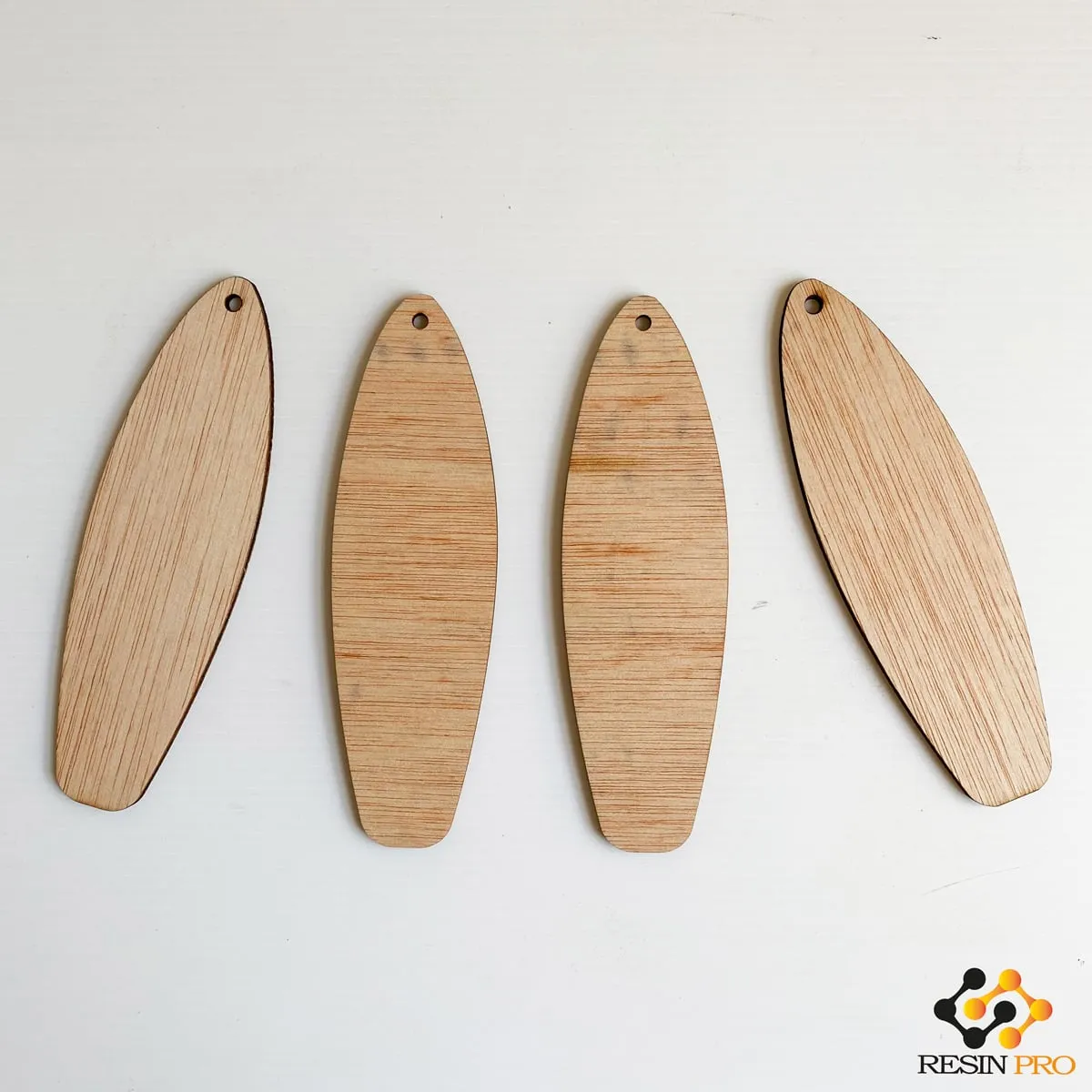 Naturesin Tavola da Surf sottobicchieri legno 16 cm 6 pz marini