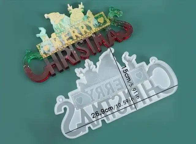 Naturesin Buon Natale Cervo stampo natalizio riutilizzabile