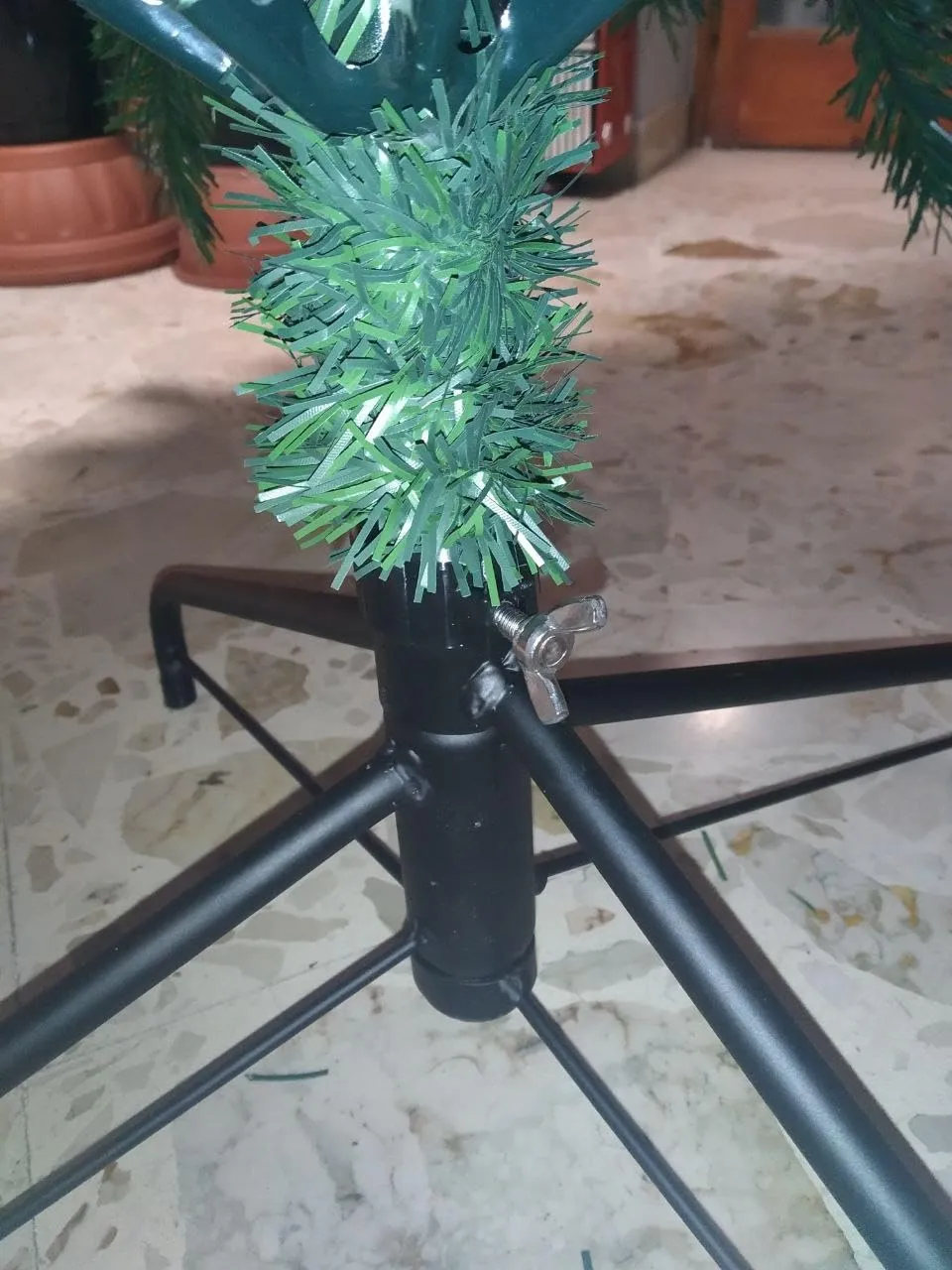 GIODICART Albero di Natale Artificiale PVC 180 cm 647 Rami