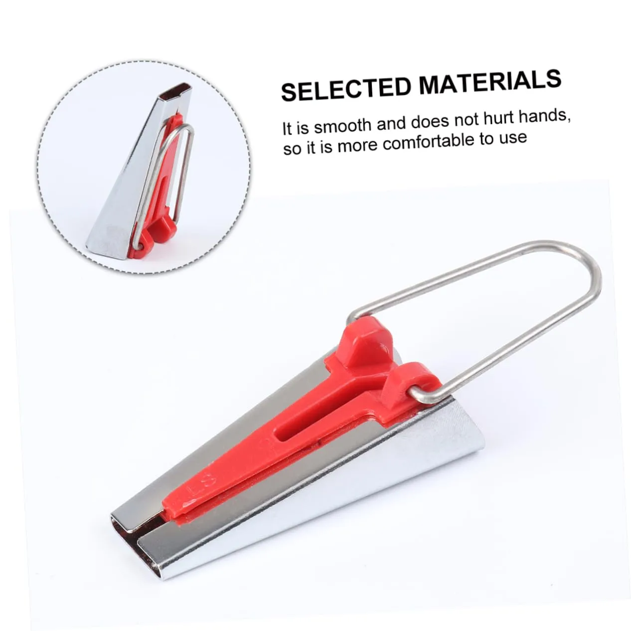 Angoily creatore nastri sbieco tessuto rosso 1 pezzo