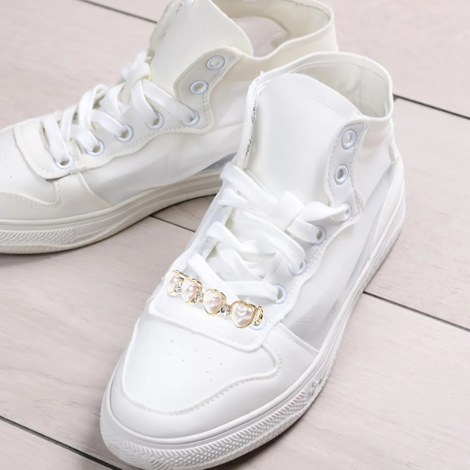 Angoily clip scarpe in lega 4 pezzi assortiti