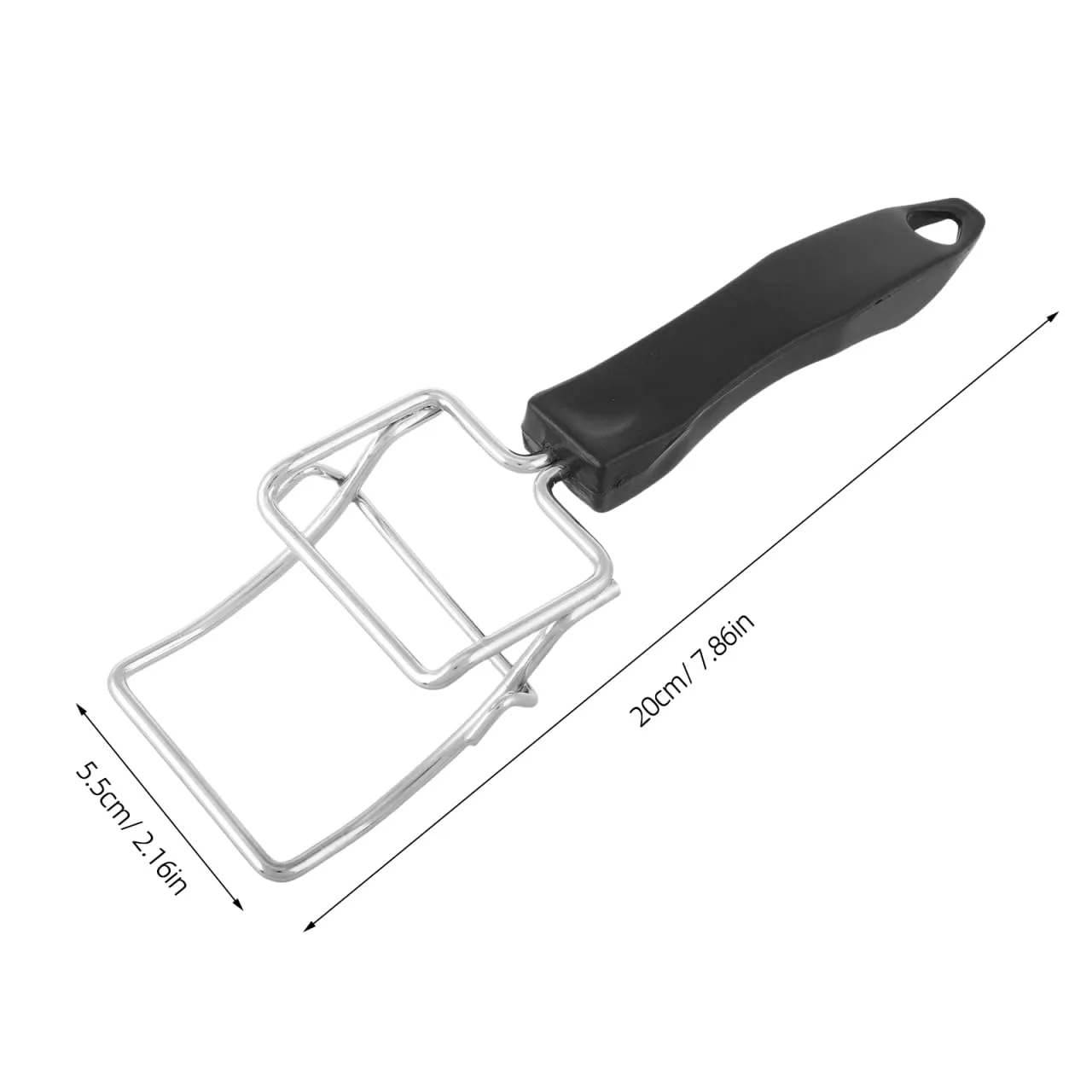 Angoily Pinza Piatti Caldi Cromata 20 cm Cucina