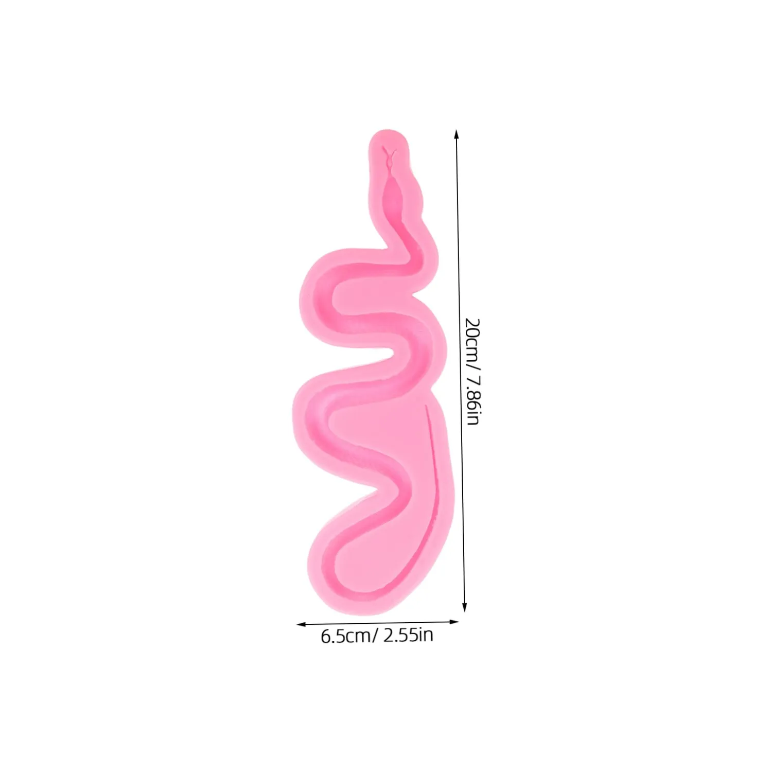 Angoily Stampo Silicone Serpente resina pendenti grande