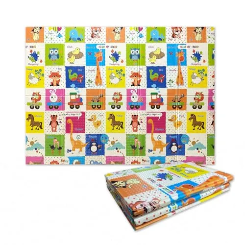 Giodicart Primi Passi Tappeto Gioco Pieghevole 200x150 Doppio