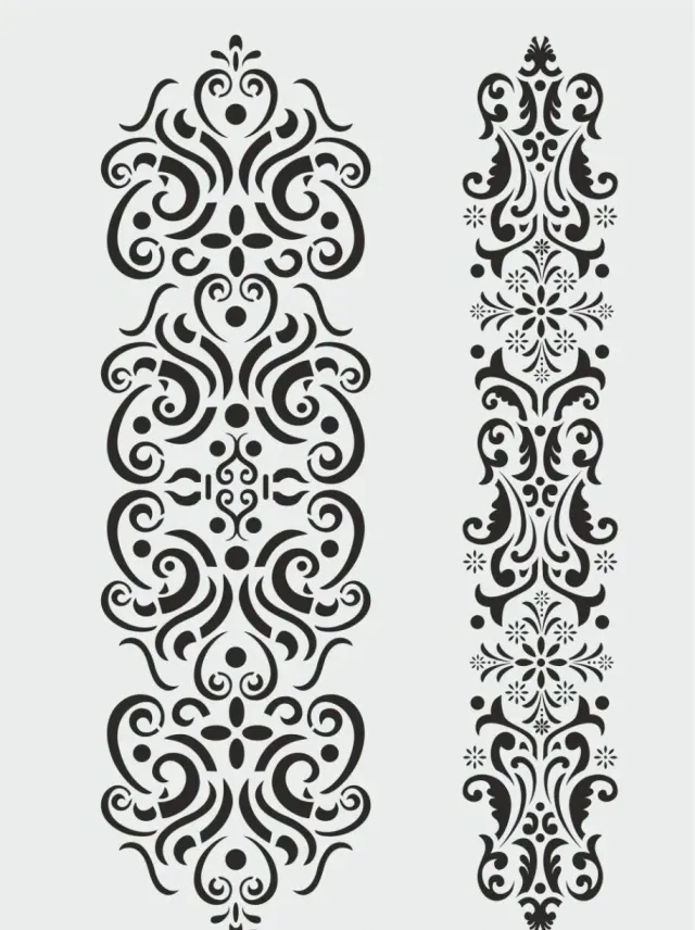 Decofoam BR042 stencil decorativo 50x35 cm