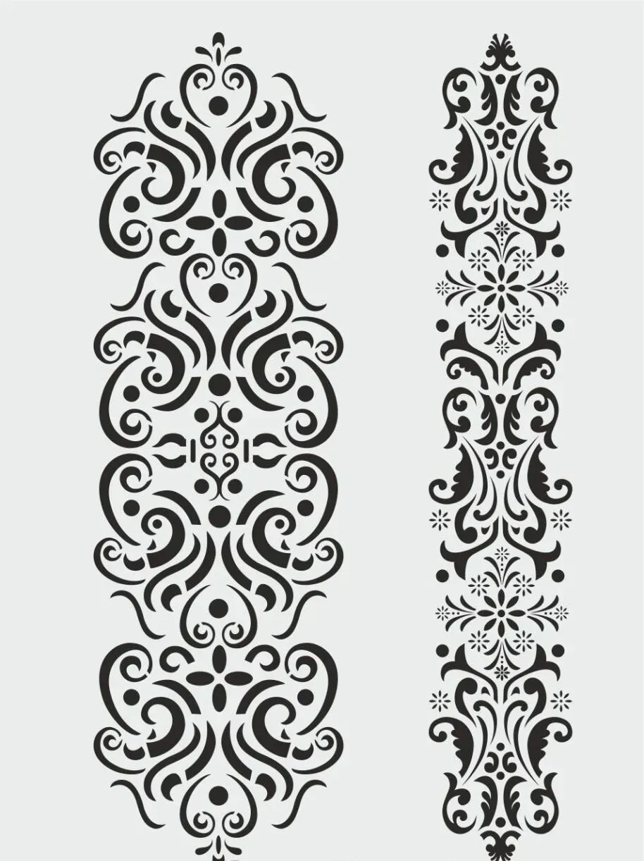 Decofoam BR042 stencil decorativo 50x35 cm