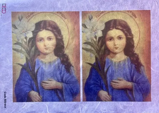 Deco Foam RS-021 carta riso icone per decoupage
