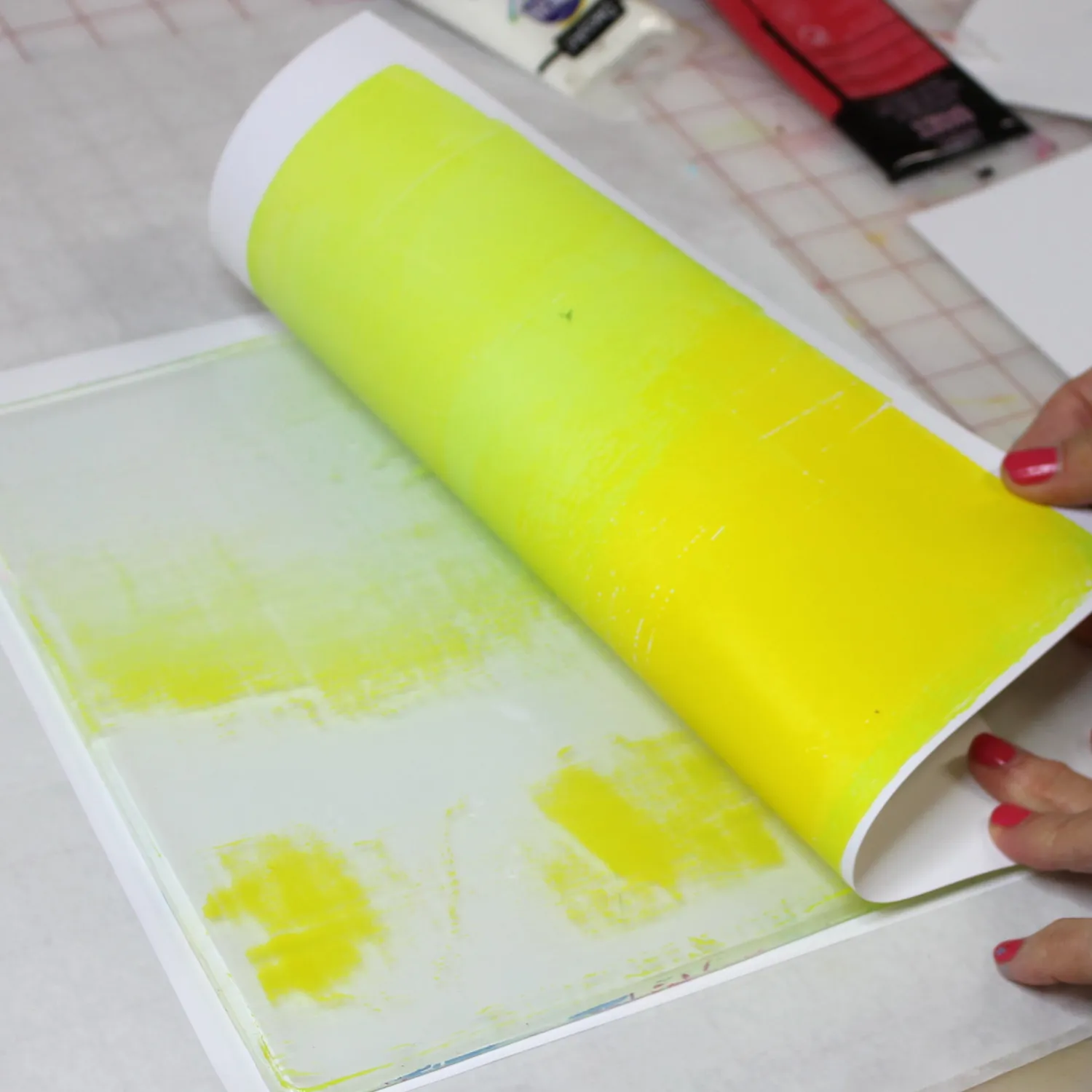 Gelli Arts piastra gel 8x10 stampa senza pressa