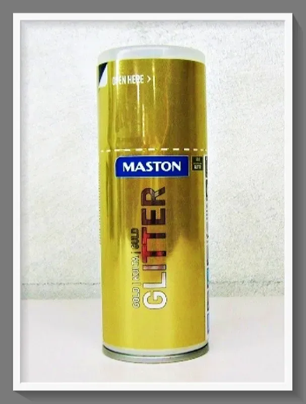 Maston Glitter 3011 spray glitter oro 150 ml coprente
